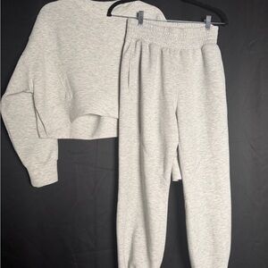 Abercrombie & Fitch YPB Gray Jogger Set